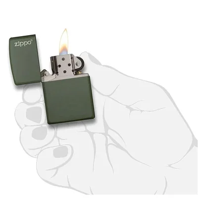 Zippo Запалка 221ZL - Green Matte