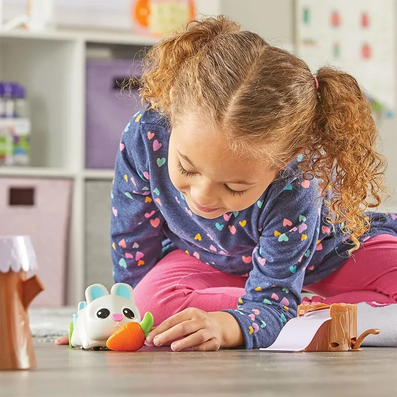 Играчки за програмиране Зайчета Learning Resources, батерии AAA, 3 броя