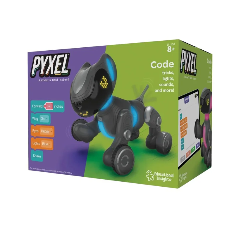 Робот за програмиране Learning Resources Pyxel, домашен любимец - куче