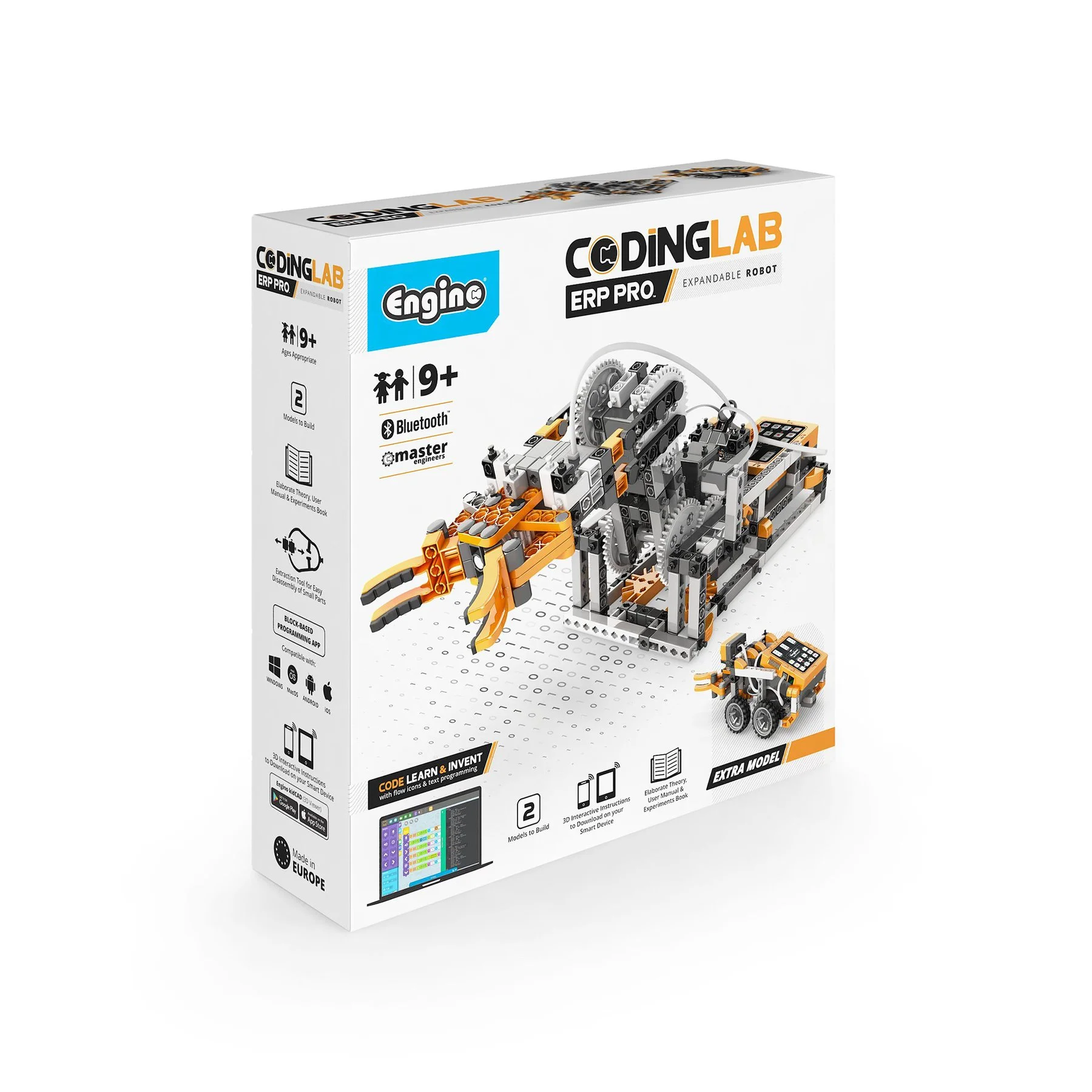 Робот Engino Coding Lab ERP Pro, 2 сензора