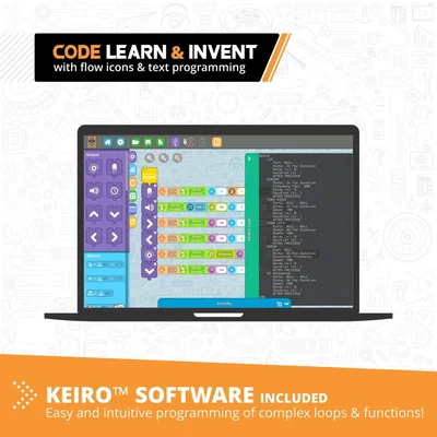 Робот Engino Coding Lab ERP Pro, 2 сензора