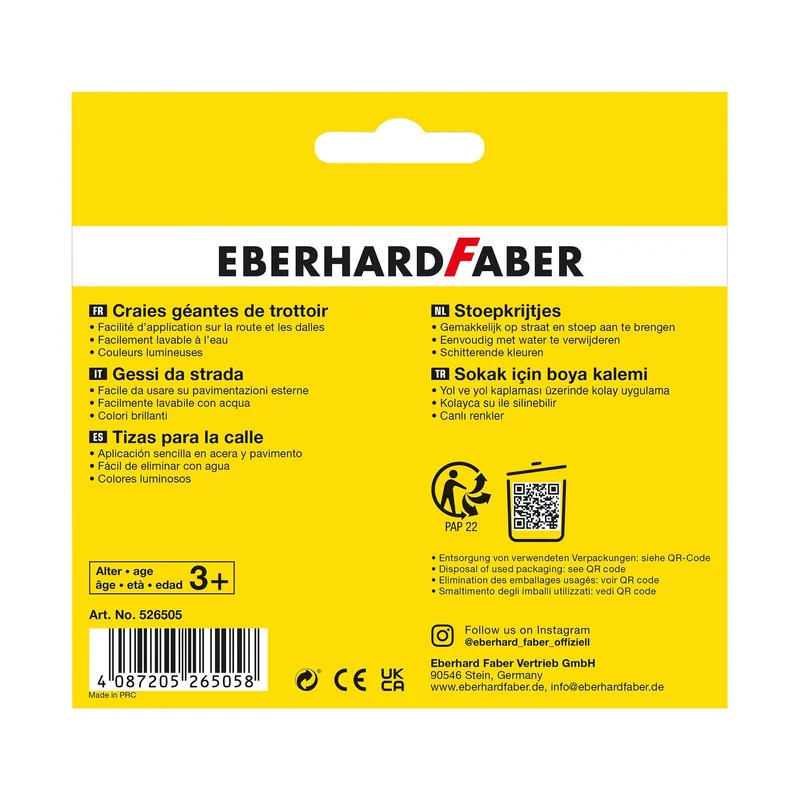 Eberhard Faber Тебешир, 6 неонови цвята