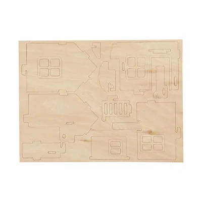 Creativ Company 3D Къща за сглобяване и декорация