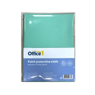 Office 1 Мушама за рисуване, 65 х 45 cm, светлозелена