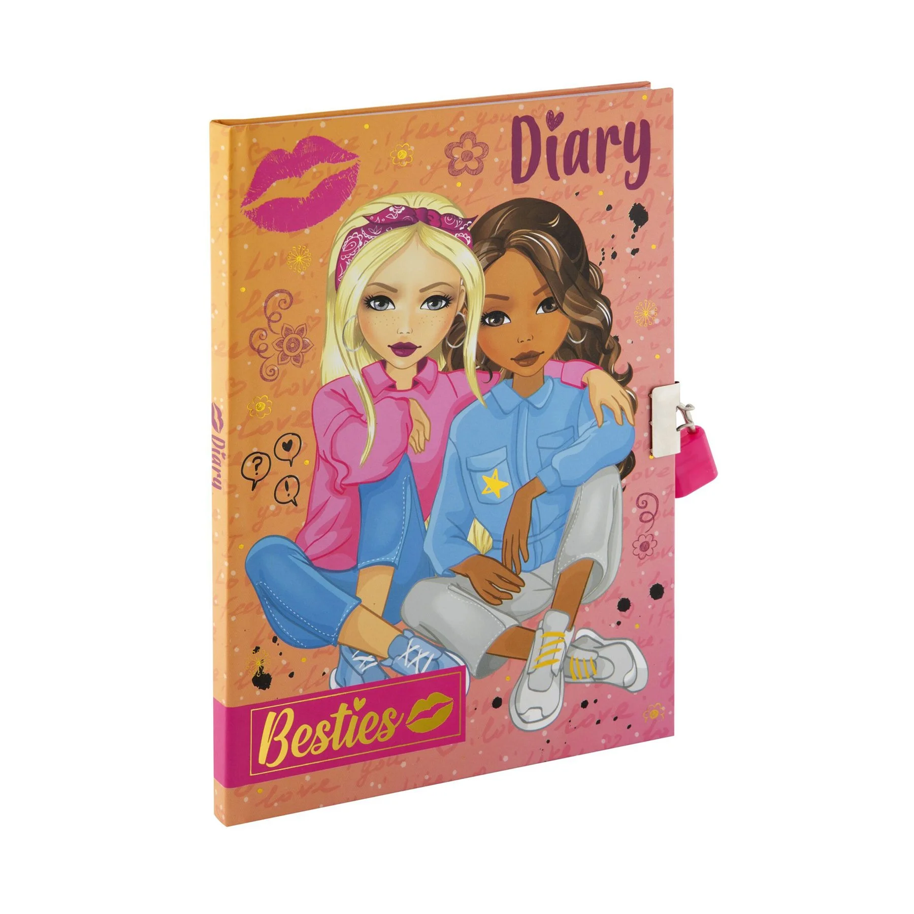 Moxy Дневник Besties, А5, с катинарче и ключ
