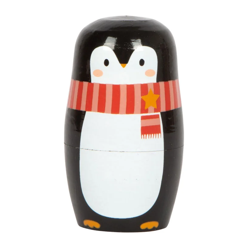Small Foot Матрьошки, коледни, дървени, 4 броя