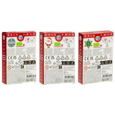 Moxy Фигурка за оцветяване, за елха, с мъниста, асорти, 48 броя