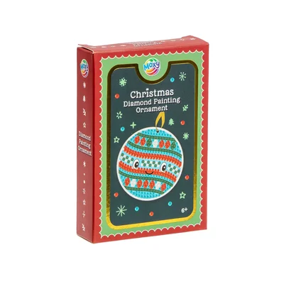 Moxy Фигурка за оцветяване - Орнамент, за елха, с мъниста