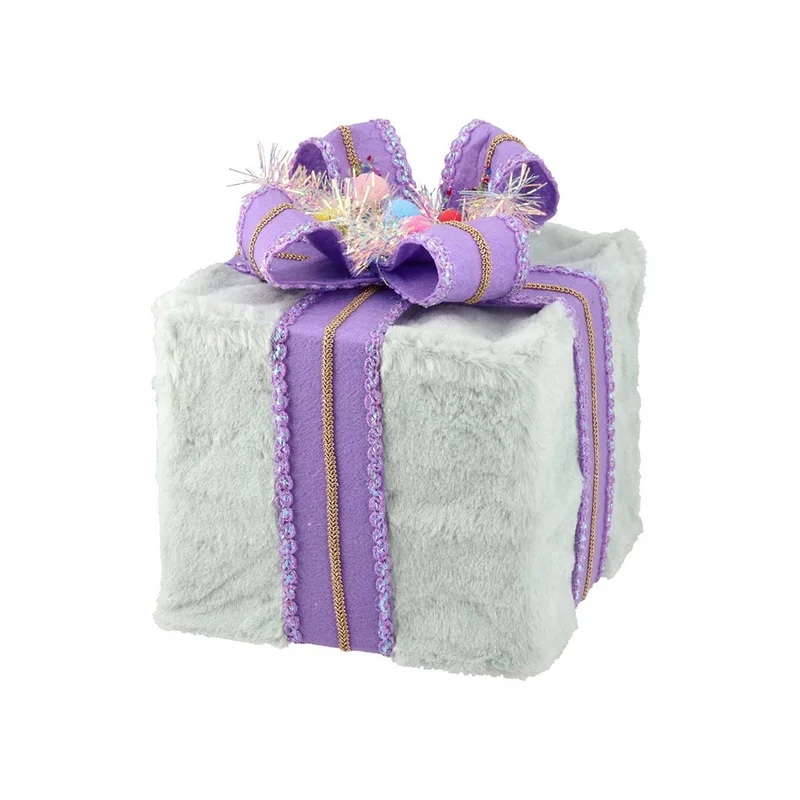Подарък за декорация Festa, плюшен, 25 x 20 x 15 cm, пастелноментов
