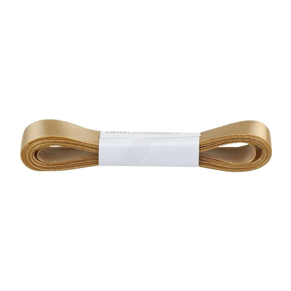 Лента панделка Festa, 15.9 mm, 3 m, златиста
