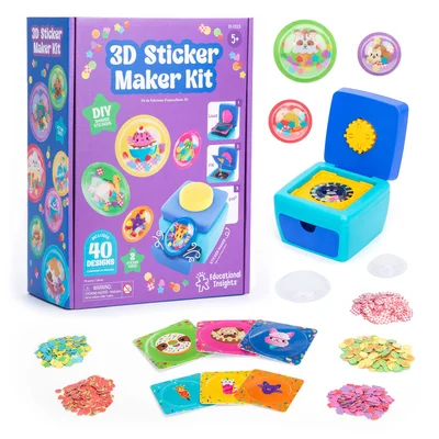 Learning Resources Комплект за правене на 3D стикери