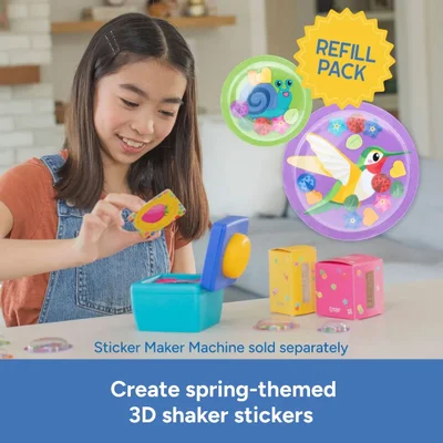 Learning Resources Резервен комплект за правене на 3D стикери