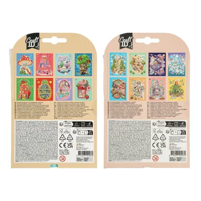Craft ID Комплект стикери, асорти, 48 опаковки