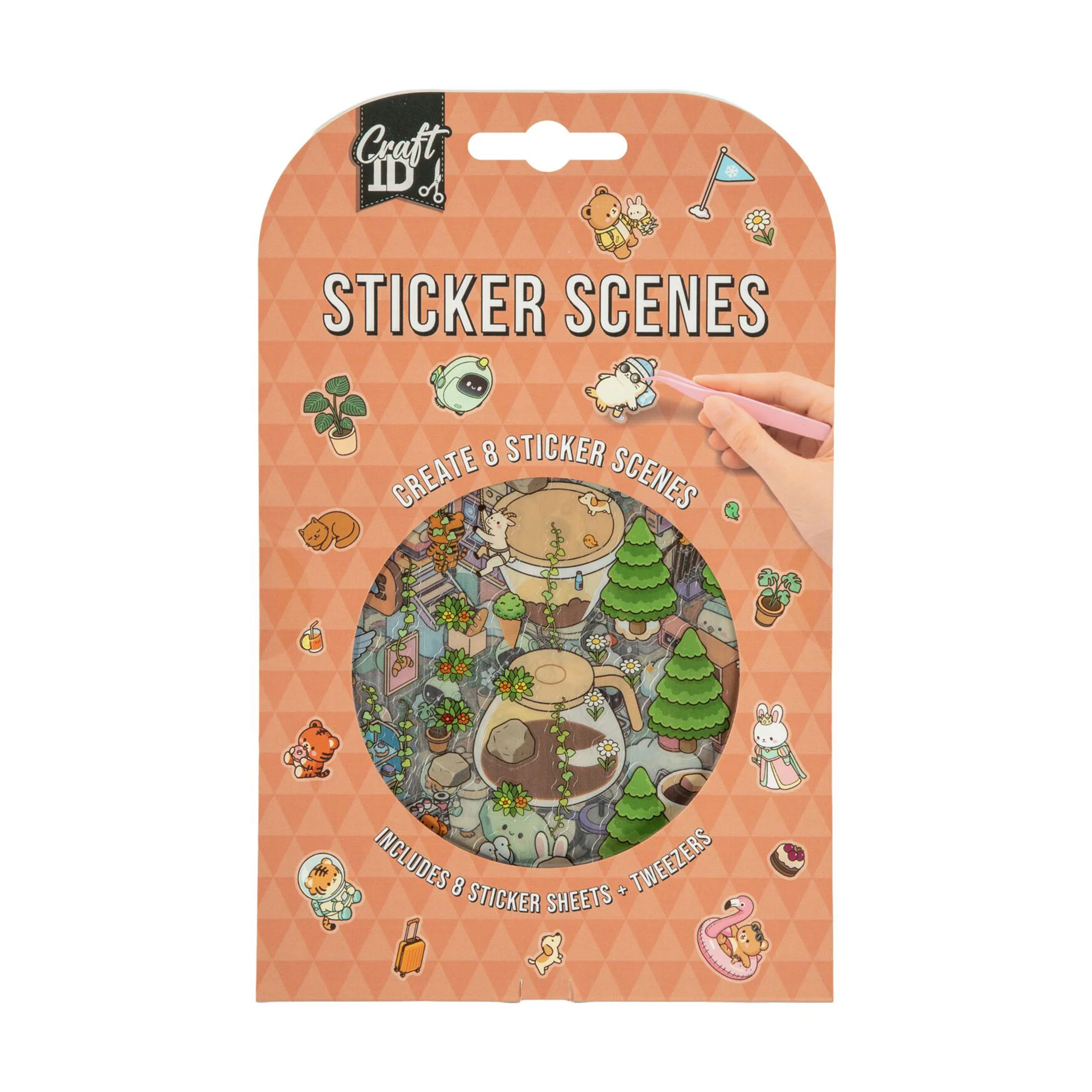 Craft ID Комплект стикери, оранжев