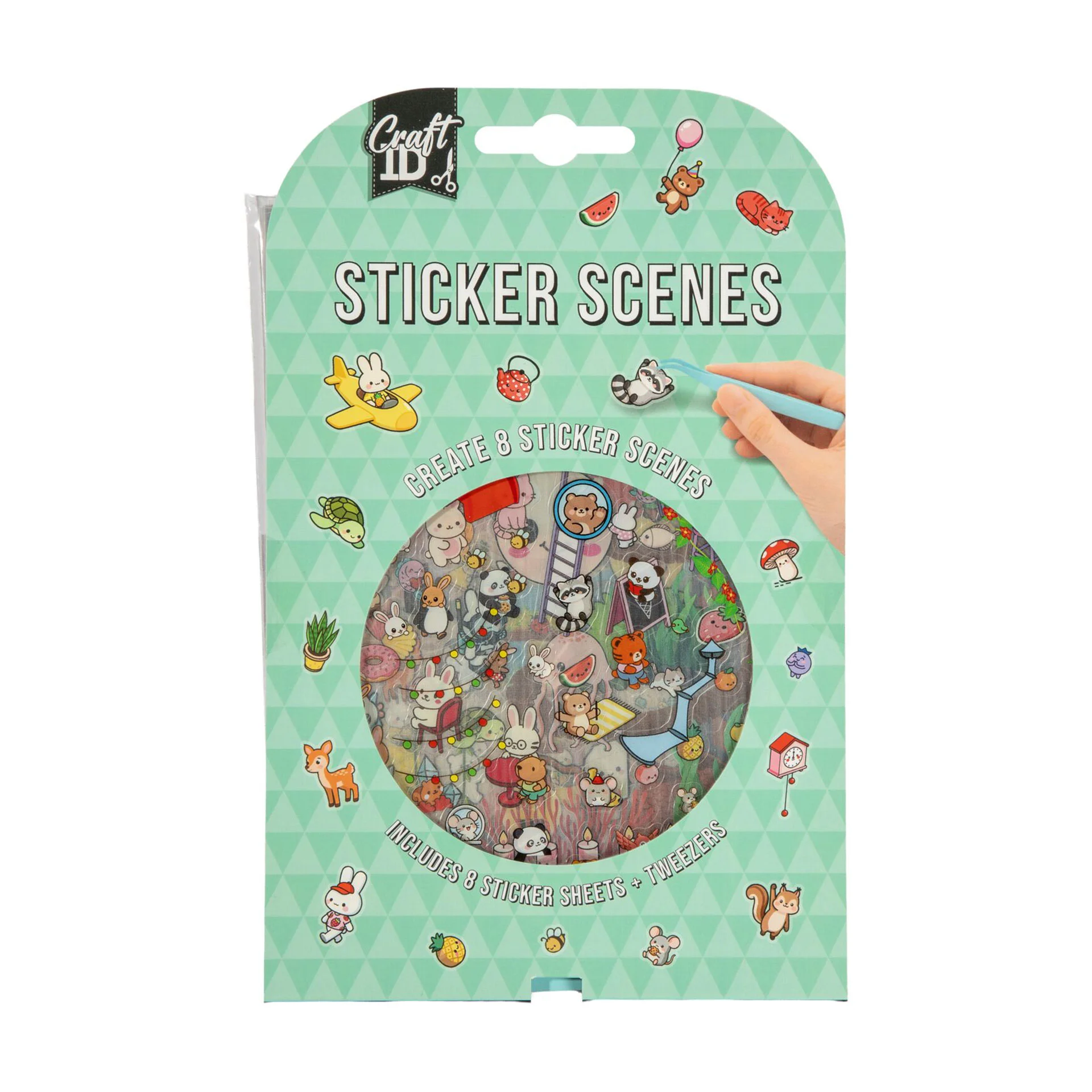Craft ID Комплект стикери, зелен