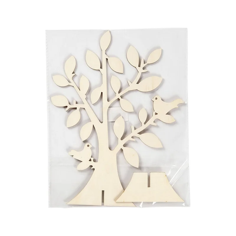 Creativ Company Фигура за декорация, дървена, 24 х 18.4 х 0.4 cm