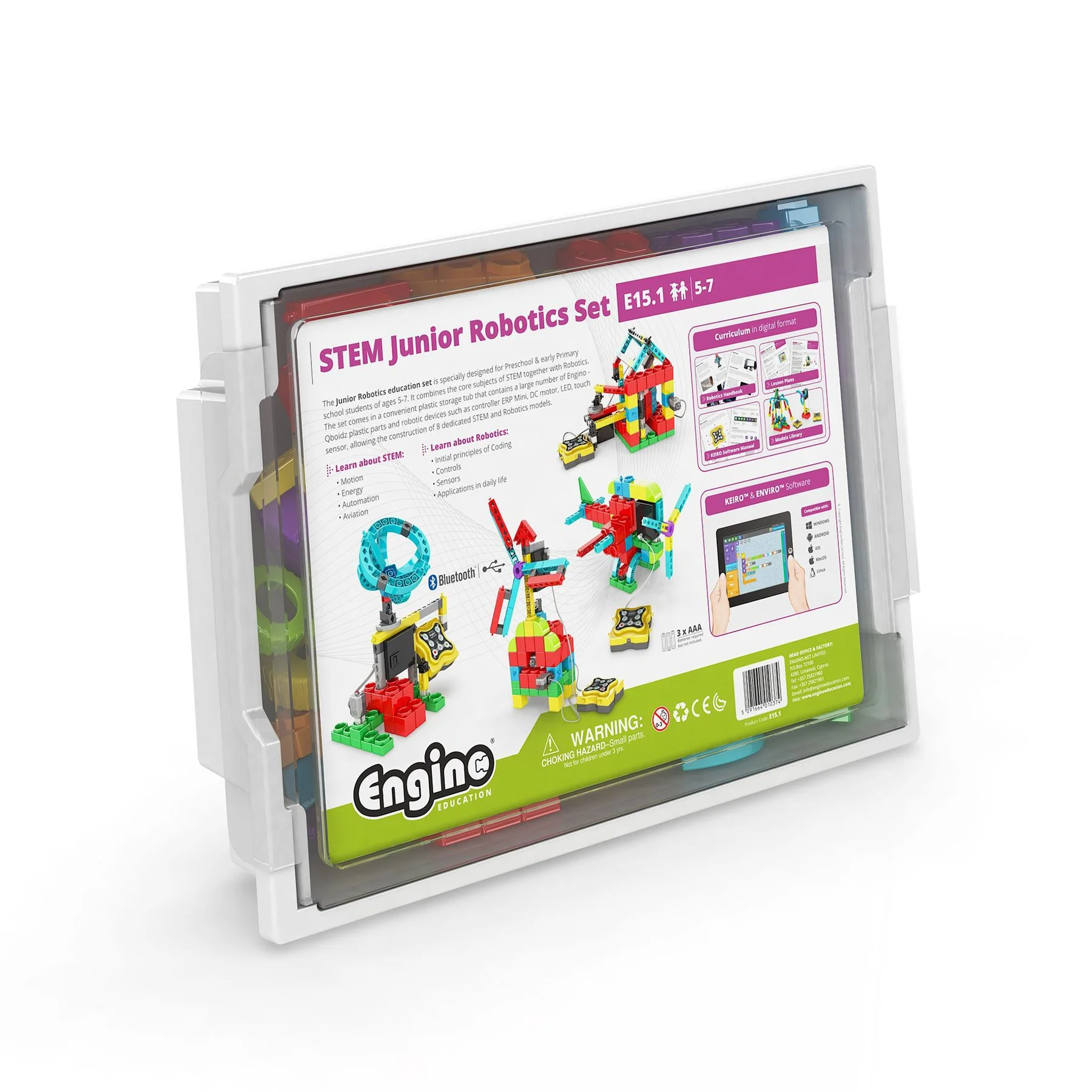 Комплект Engino Education Junior - Роботика