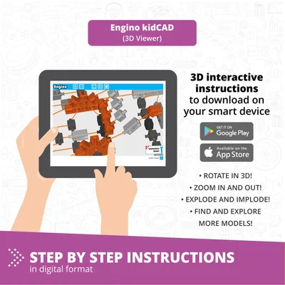Комплект Engino Education Junior - Роботика