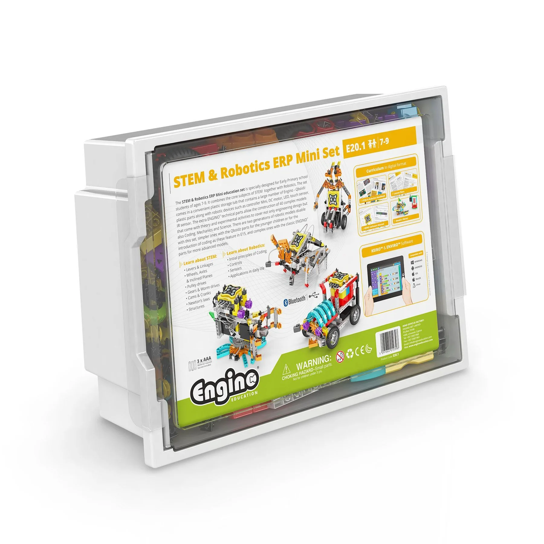Комплект Engino Education Mini Robotics ERP - Роботика