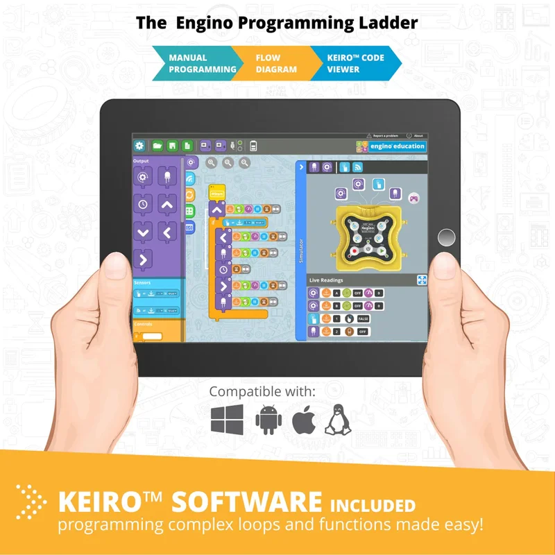 Комплект Engino Education Mini Robotics ERP - Роботика
