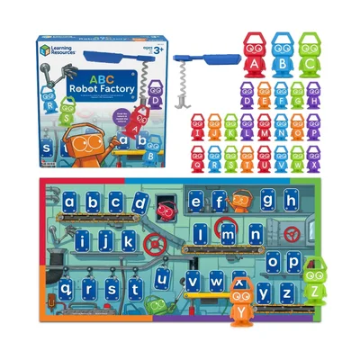 Learning Resources Фабрика за роботи, игра с букви