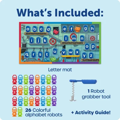 Learning Resources Фабрика за роботи, игра с букви