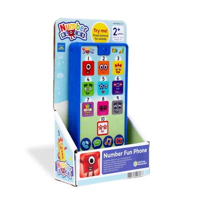 Learning Resources Телефон Numberblocks, с фигурите от 1-10