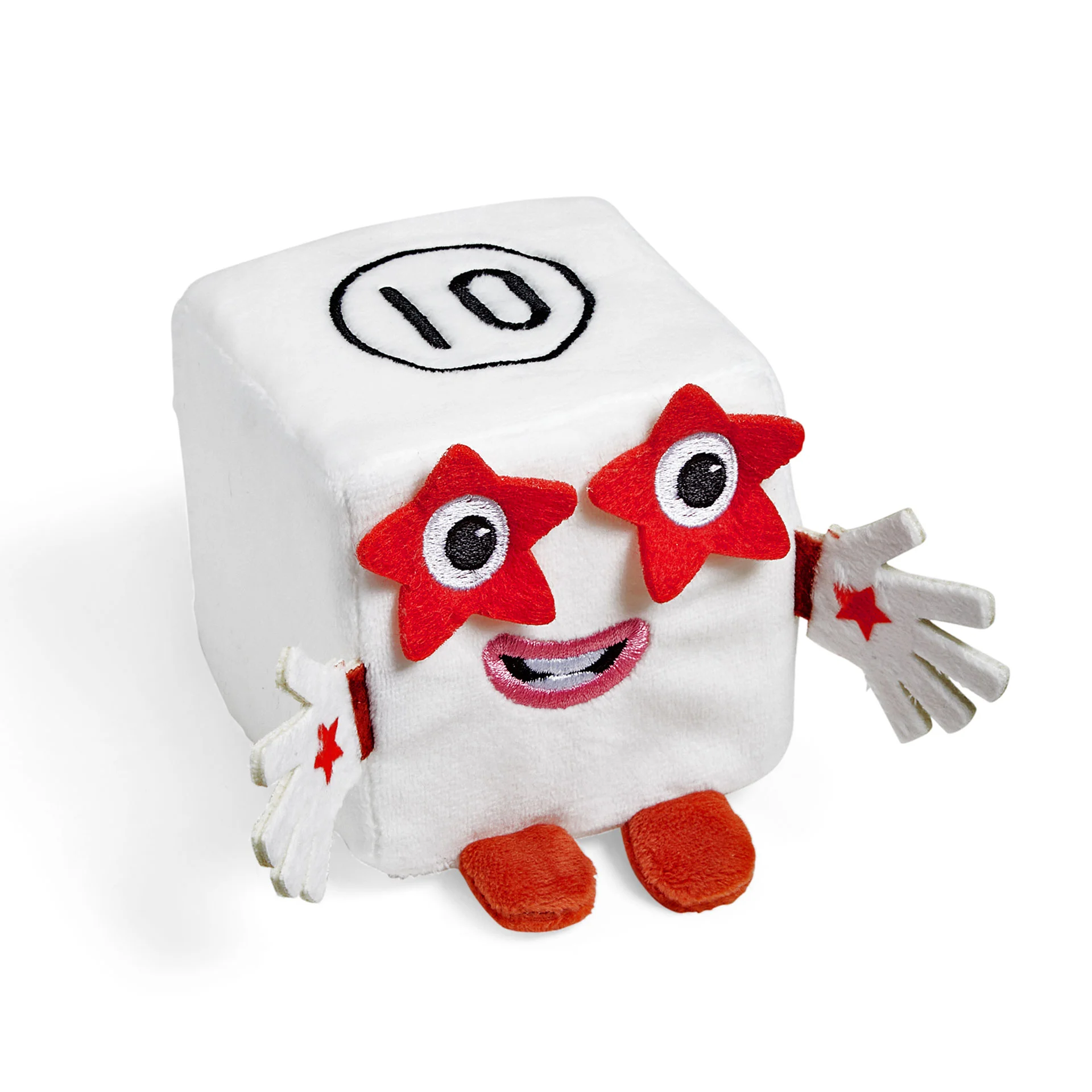 Learning Resources Плюшена играчка Numberblocks Blocklets, цифра 10