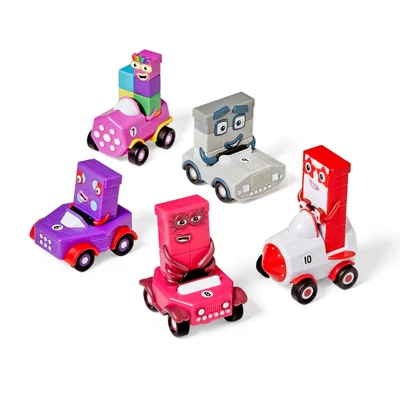 Learning Resources Превозни средства Numberblocks, мини, от 6 до 10