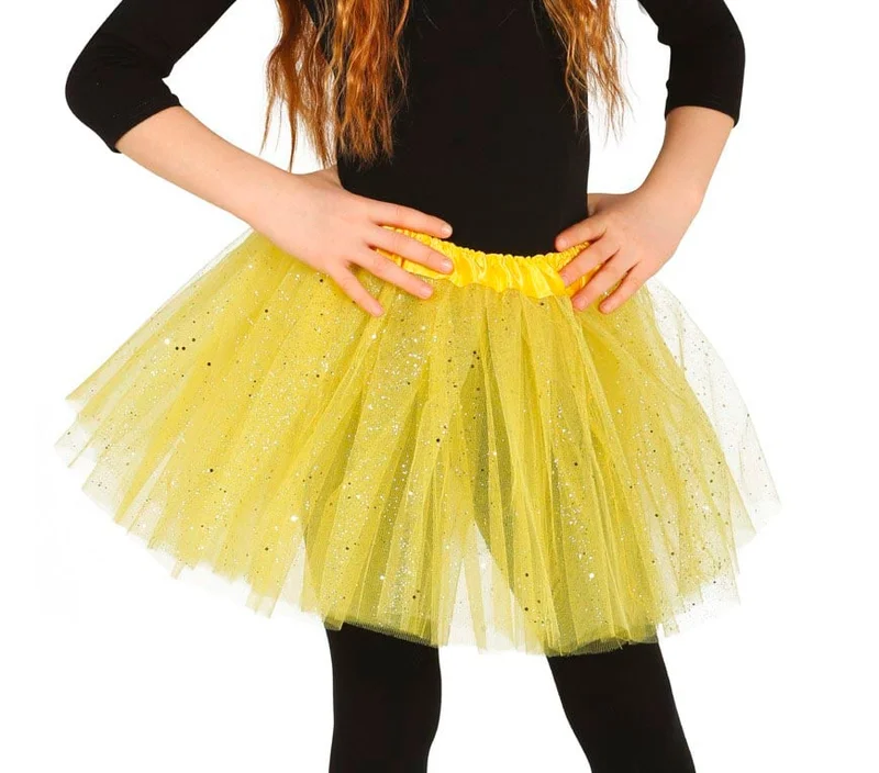 Поличка Tutu, 30 cm, жълта