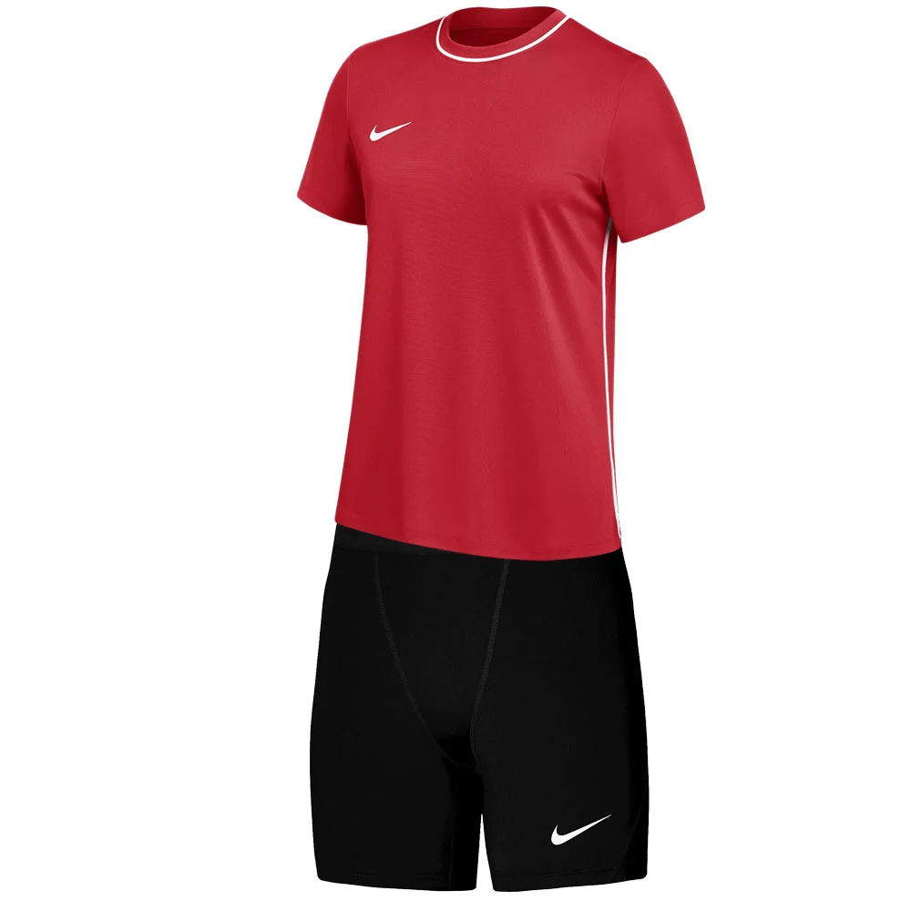 Волейболен екип Nike Dri-Fit Park, дамски, размер XL, червено-черен