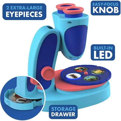 Learning Resources Микроскоп Geosafari Kidscope, детски