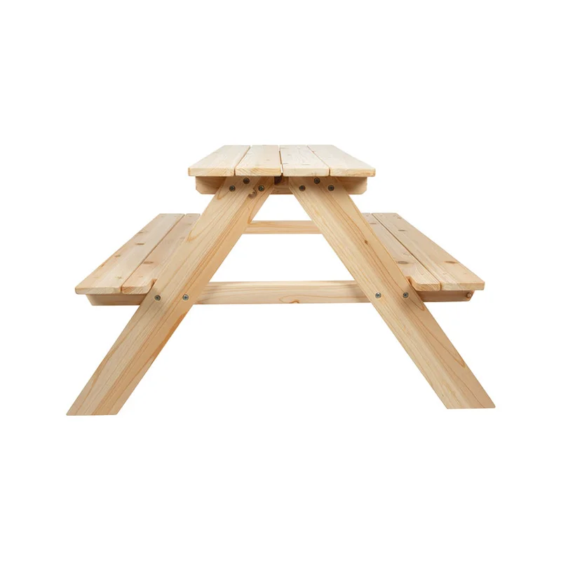 Small Foot Маса за пикник, детска, 90 х 78 х 50 cm