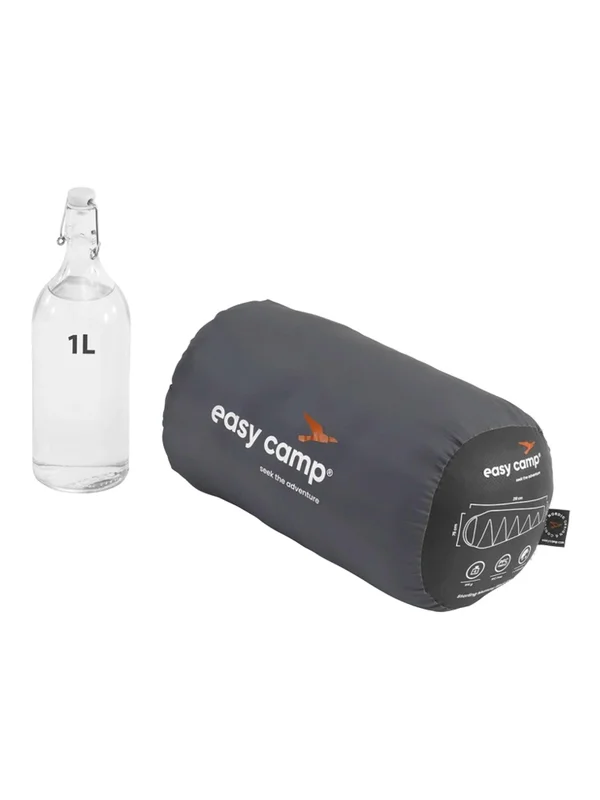 Спален чувал Easy Camp Starling Mummy, 210 х 75 х 50 cm, черен