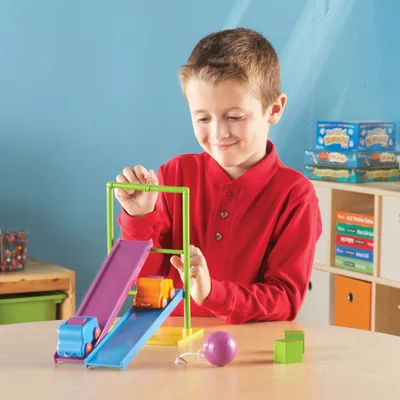 Learning Resources Комплект по физика Stem - Движение и сила, 20 части