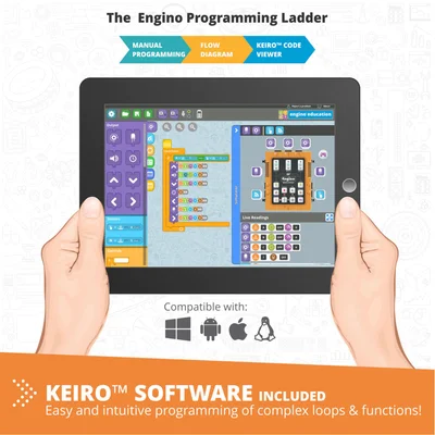 Комплект Engino Education Robotics Pro ERP - Роботика, 3 сензора