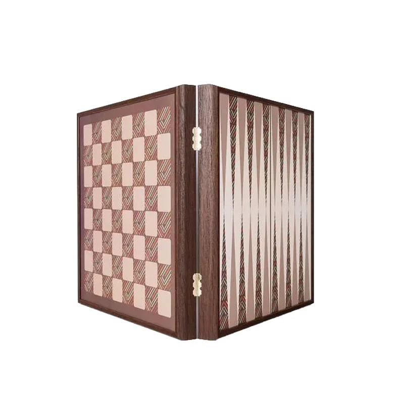 Настолна игра Manopoulos 4 в 1, Vintage Style, 34 x 34 cm