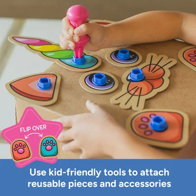 Learning Resources Образователна игра Boxineers - Животни