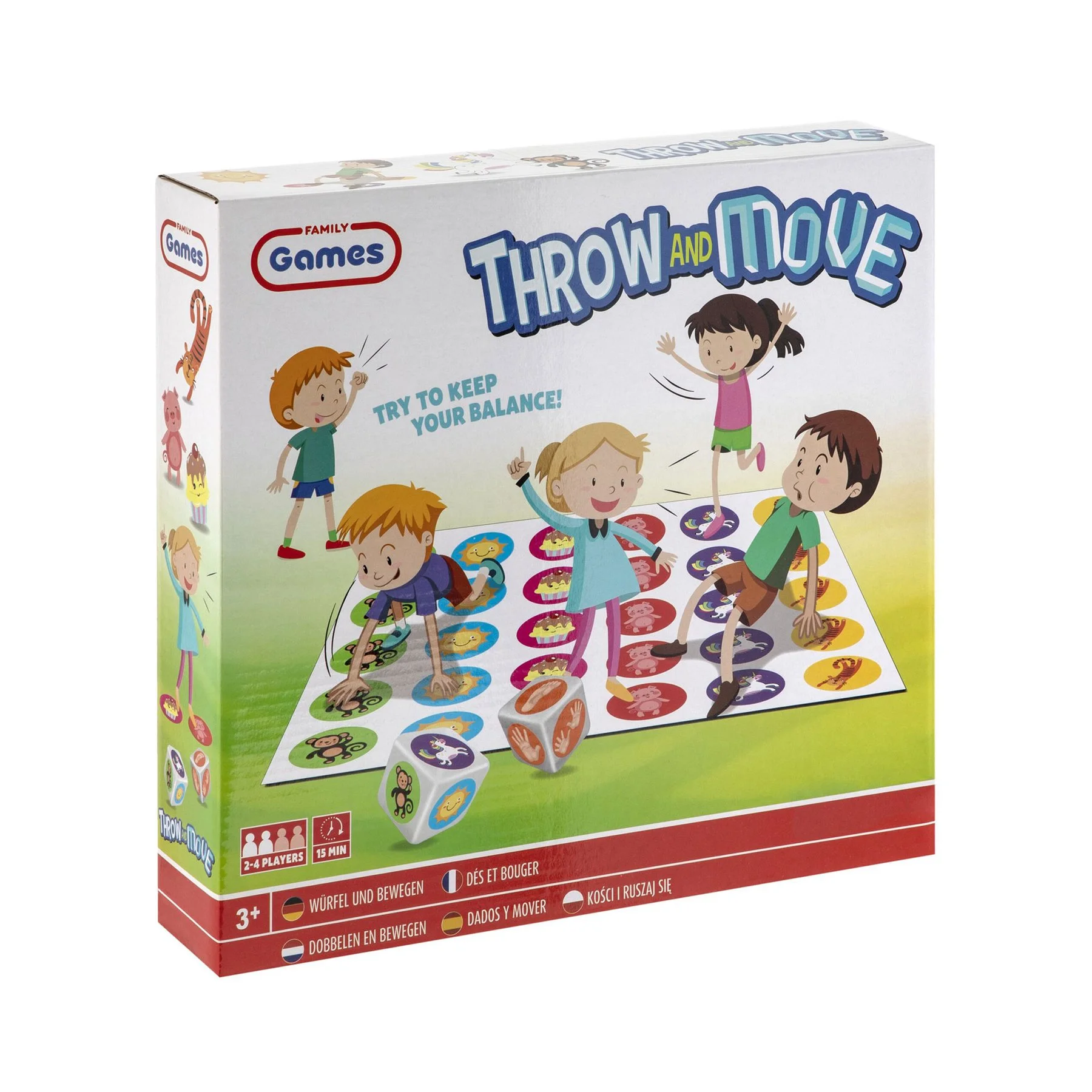 Moxy Игра Хвърлете и се раздвижете