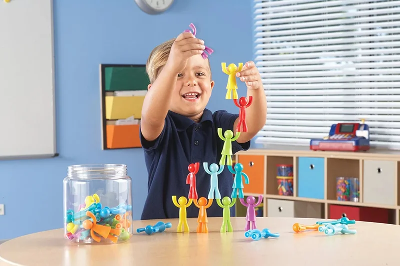 Learning Resources Конструктор с човечета, 32 части