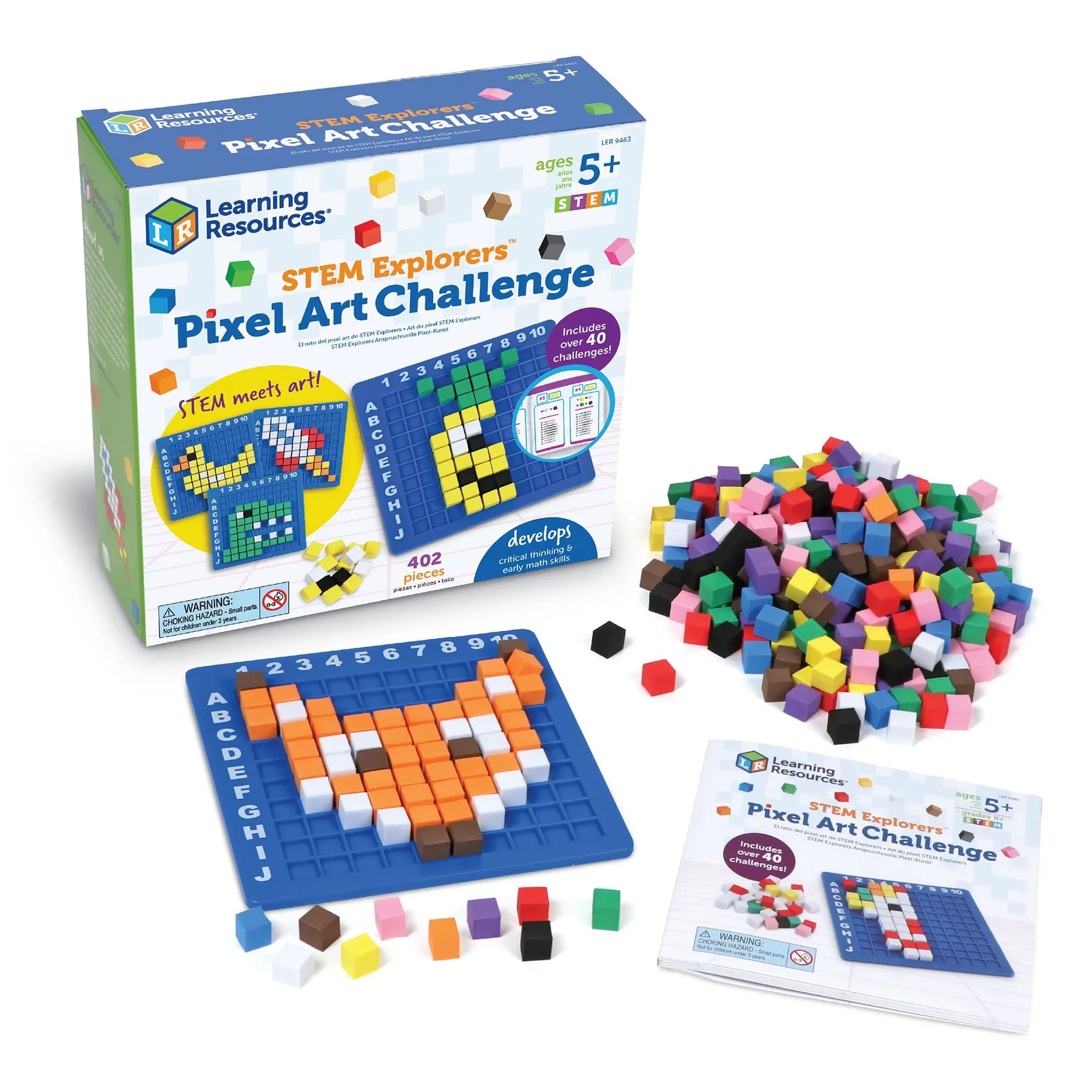 Learning Resources Мозайка Пиксели, 402 части