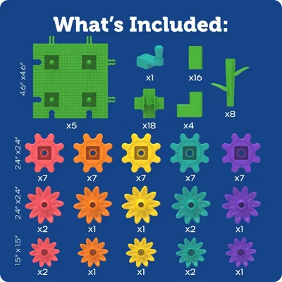 Learning Resources Комплект строител Градина, със зъбни колела