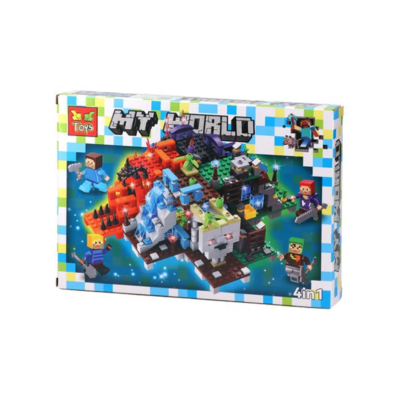 Конструктор Toys Pixel My World, със светлини, 238 части, асорти