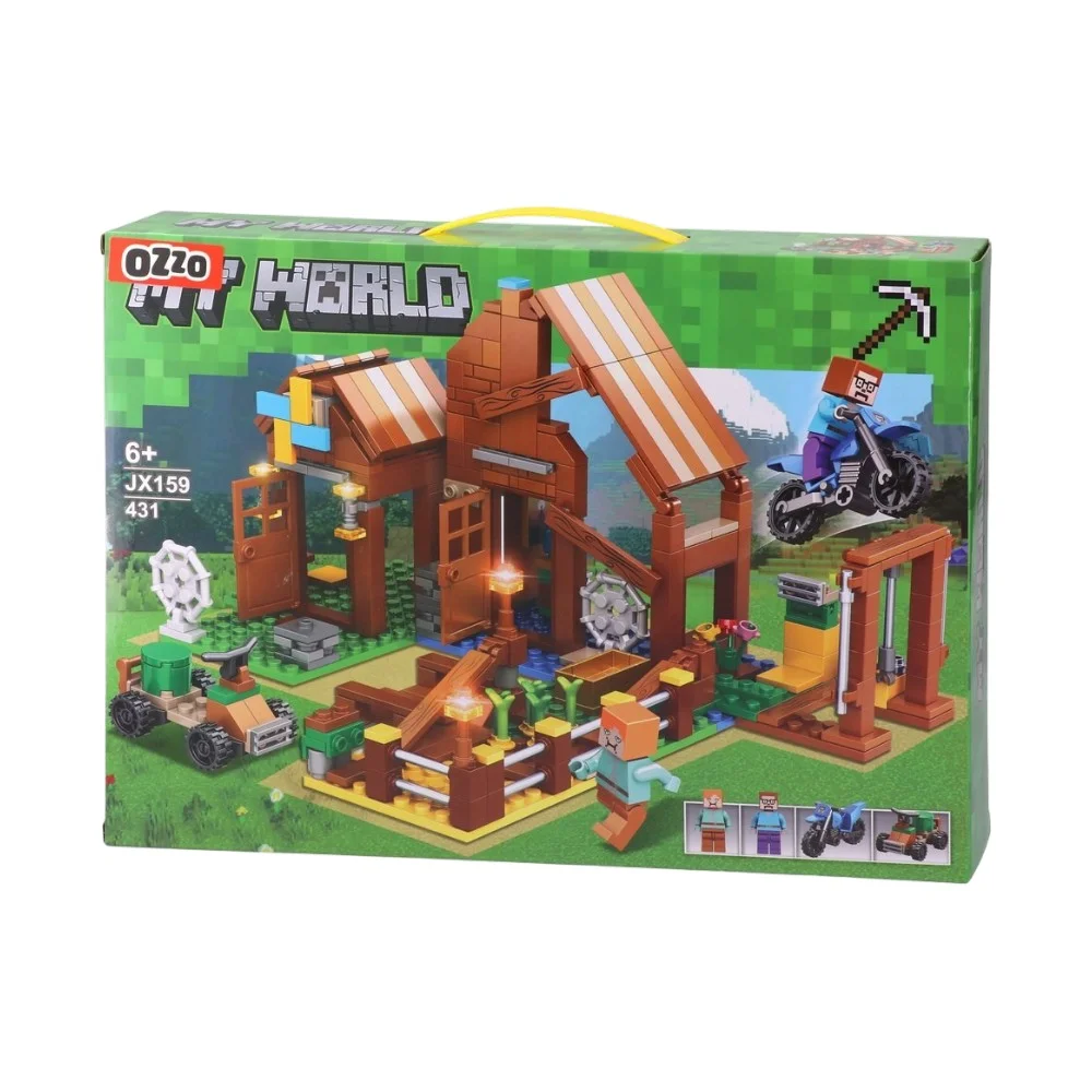 Конструктор Ozzo 818 Pixel World, 431 части