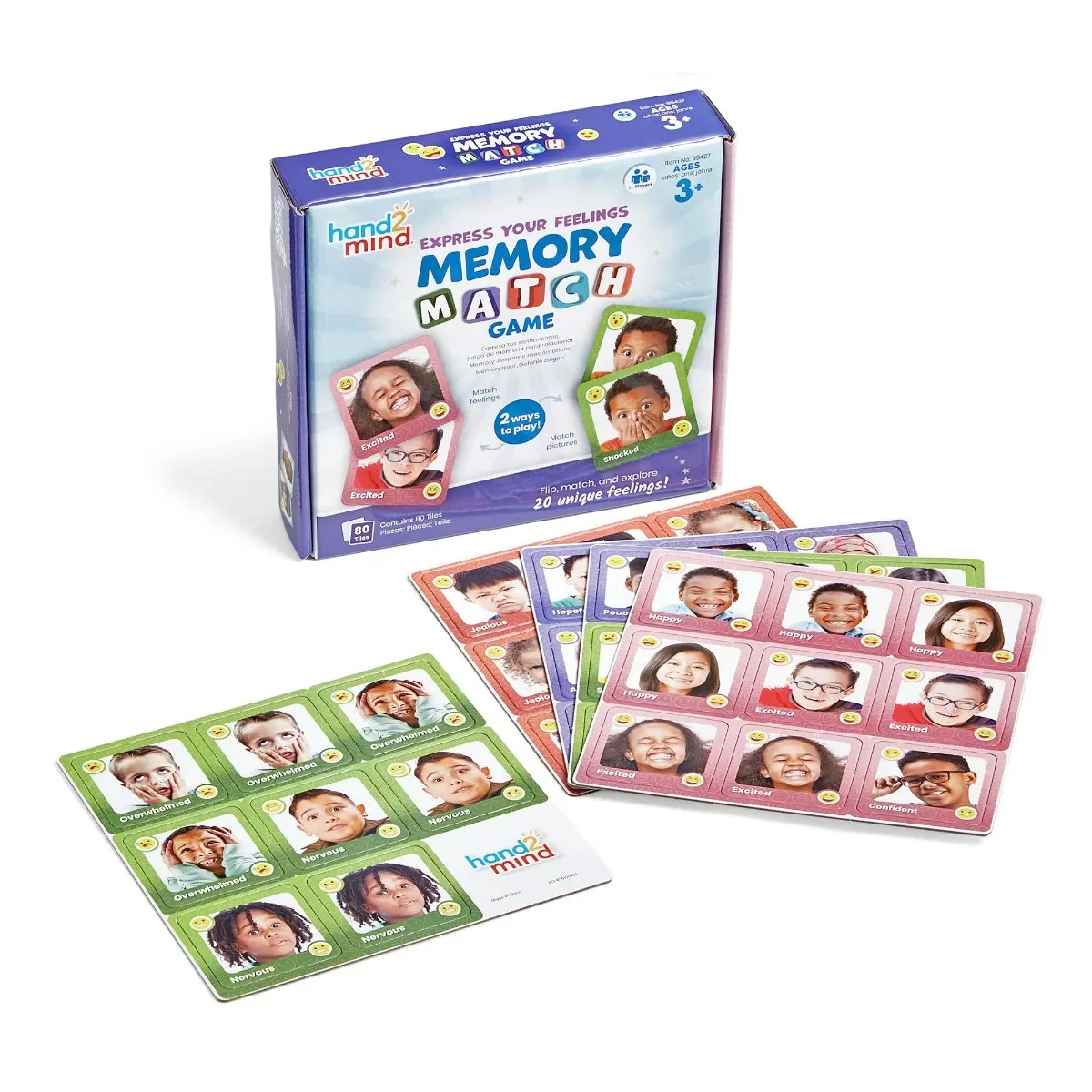 Learning Resources Мемори игра Изрази емоциите си