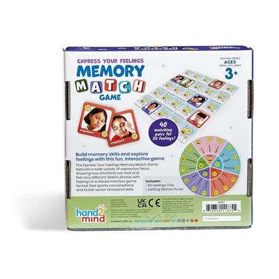 Learning Resources Мемори игра Изрази емоциите си