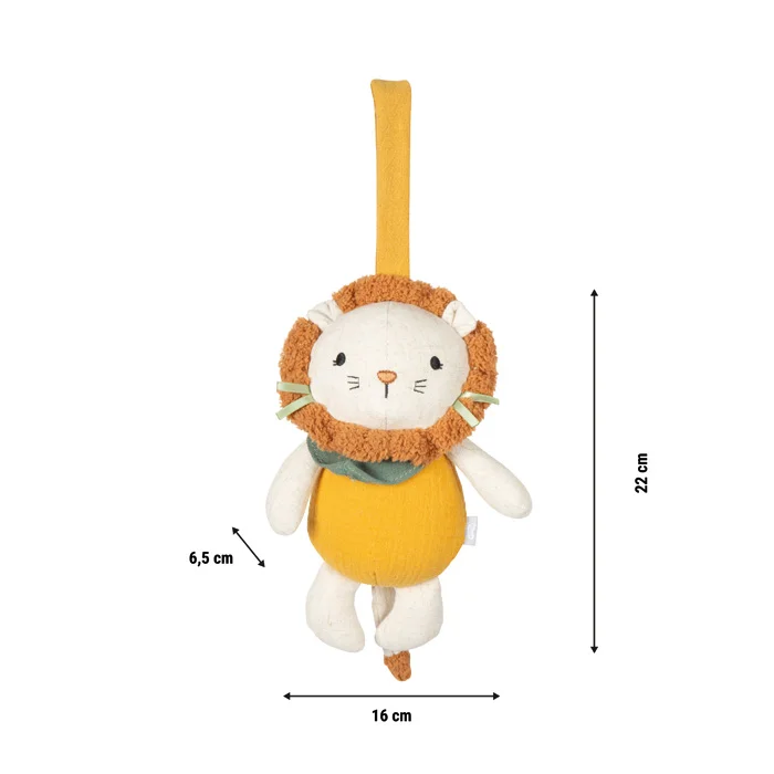 Small Foot Музикална играчка Лъвче, текстилна