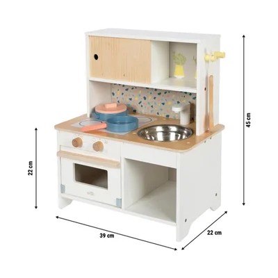 Small Foot Кухня за игра, 39 х 22 х 45 cm