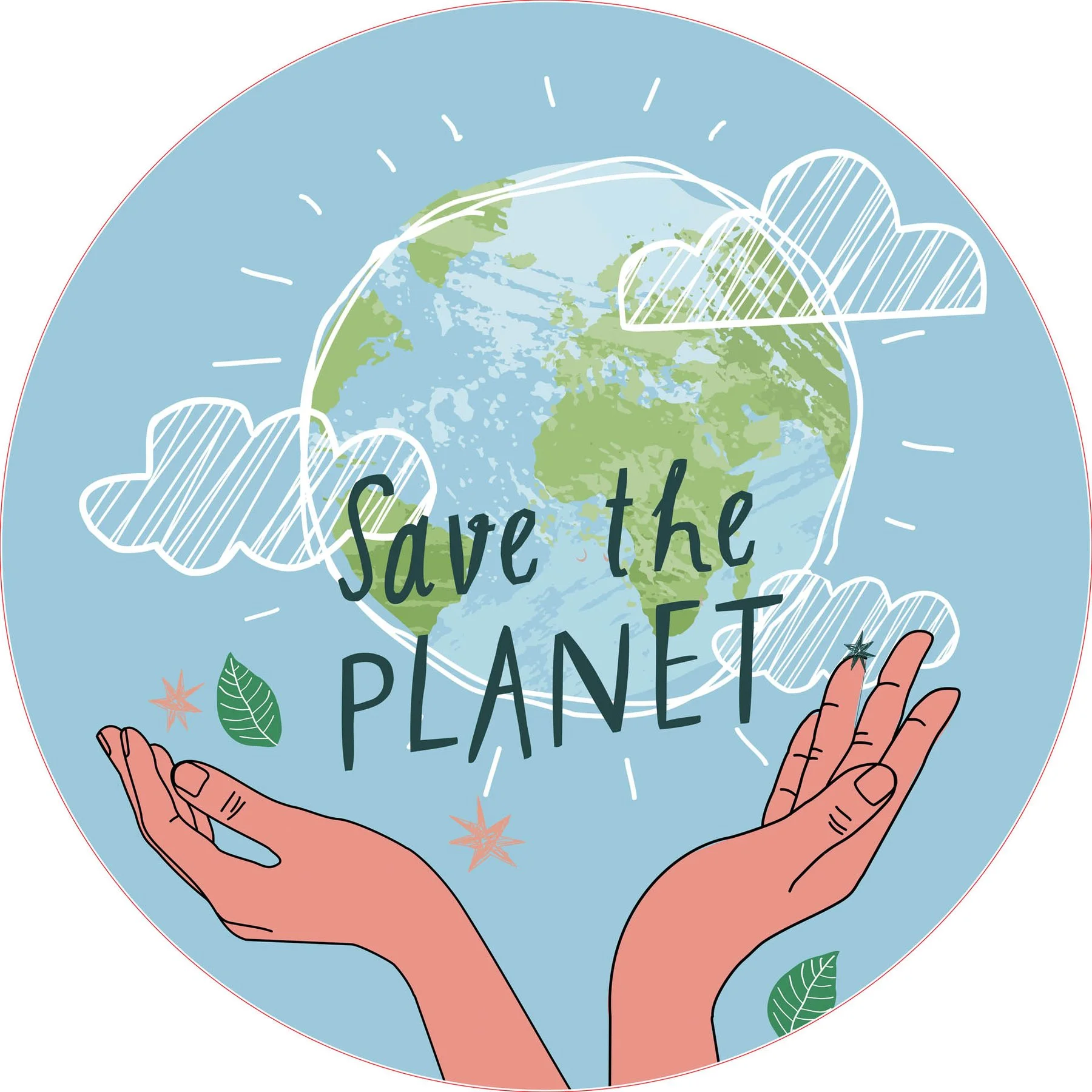 STEM Стикер, Зелени технологии и устойчиво развитие, комплект C5, 150 cm, стикер 3