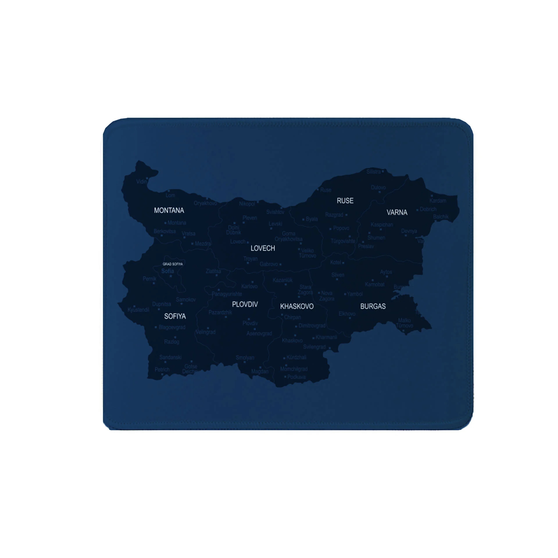 Gift&Go Пад за мишка BG - Карта на България, 19.7 х 23.5 cm